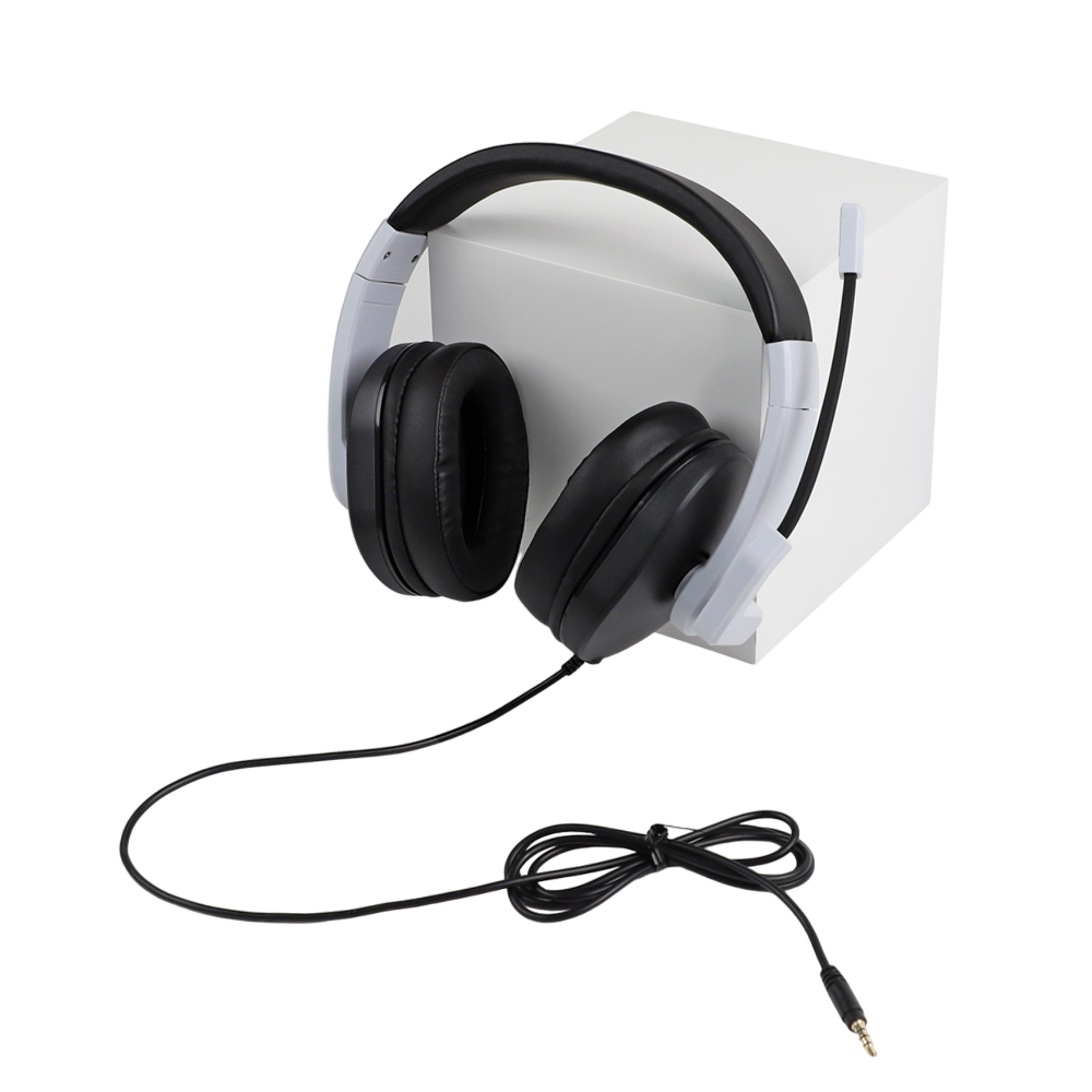 Audífonos Gamer Diadema Micrófono PS5 PS4 Xbox One S X Series Switch PC 3.5 - Blanco