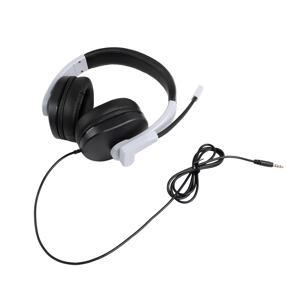 Audífonos Gamer Diadema Micrófono PS5 PS4 Xbox One S X Series Switch PC 3.5 - Blanco