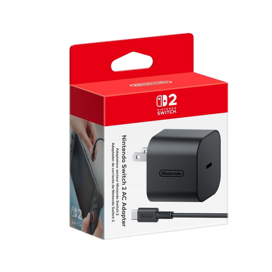 Cargador Nintendo Switch 2 Adaptador AC original 60 W Modo Dock Portátil