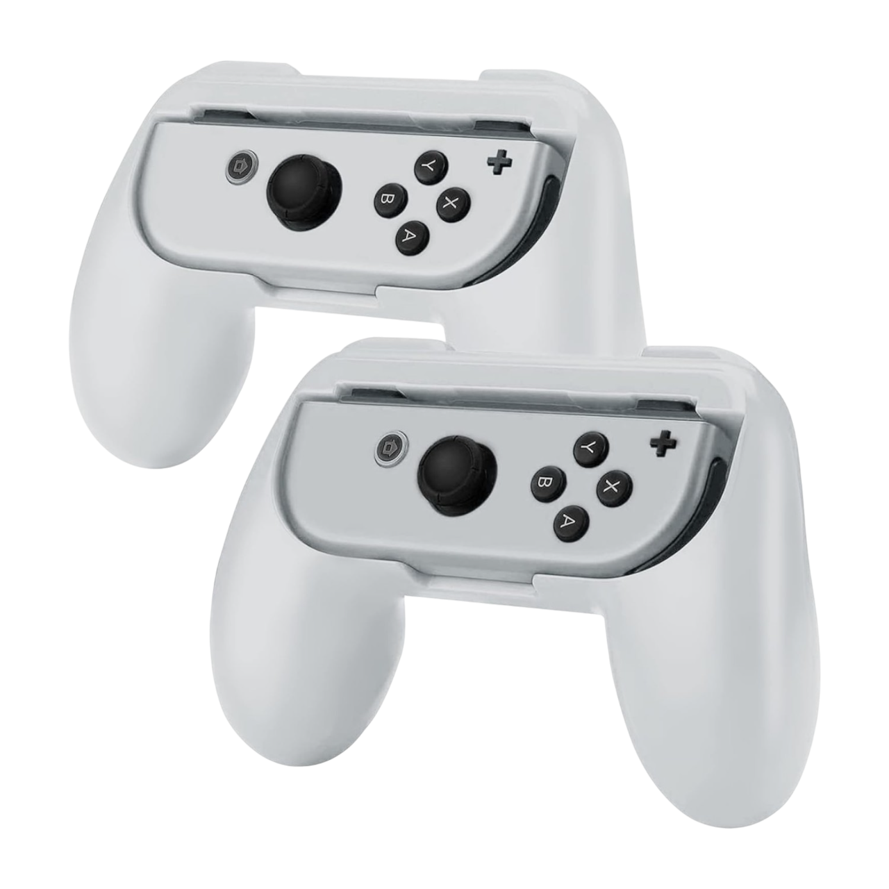 Grips Porta Joy-cons Fundas Para Controles Nintendo Switch - Blanco