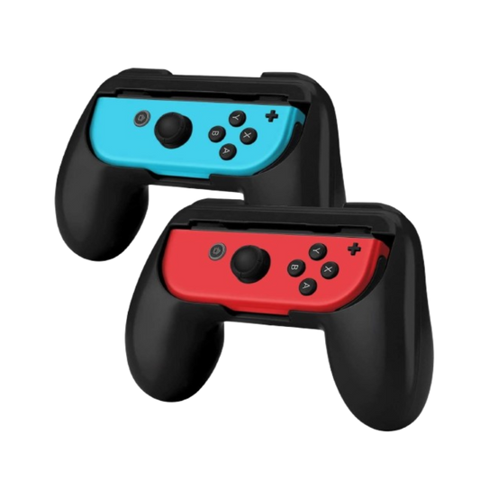 Grips Porta Joy-cons Fundas Para Controles Nintendo Switch - Negro
