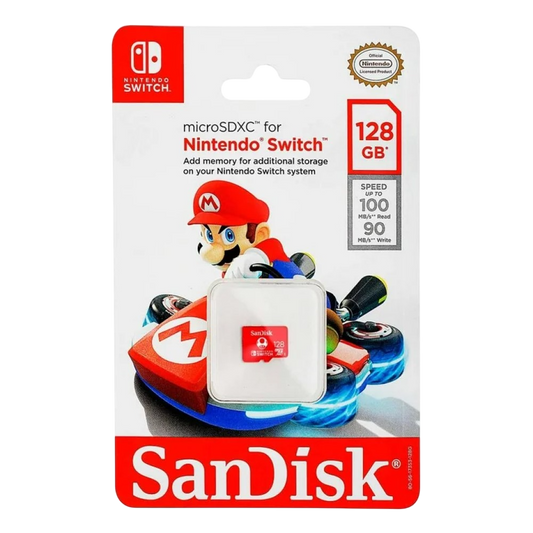 Tarjeta Micro SD Sandisk Nintendo Switch 128 GB