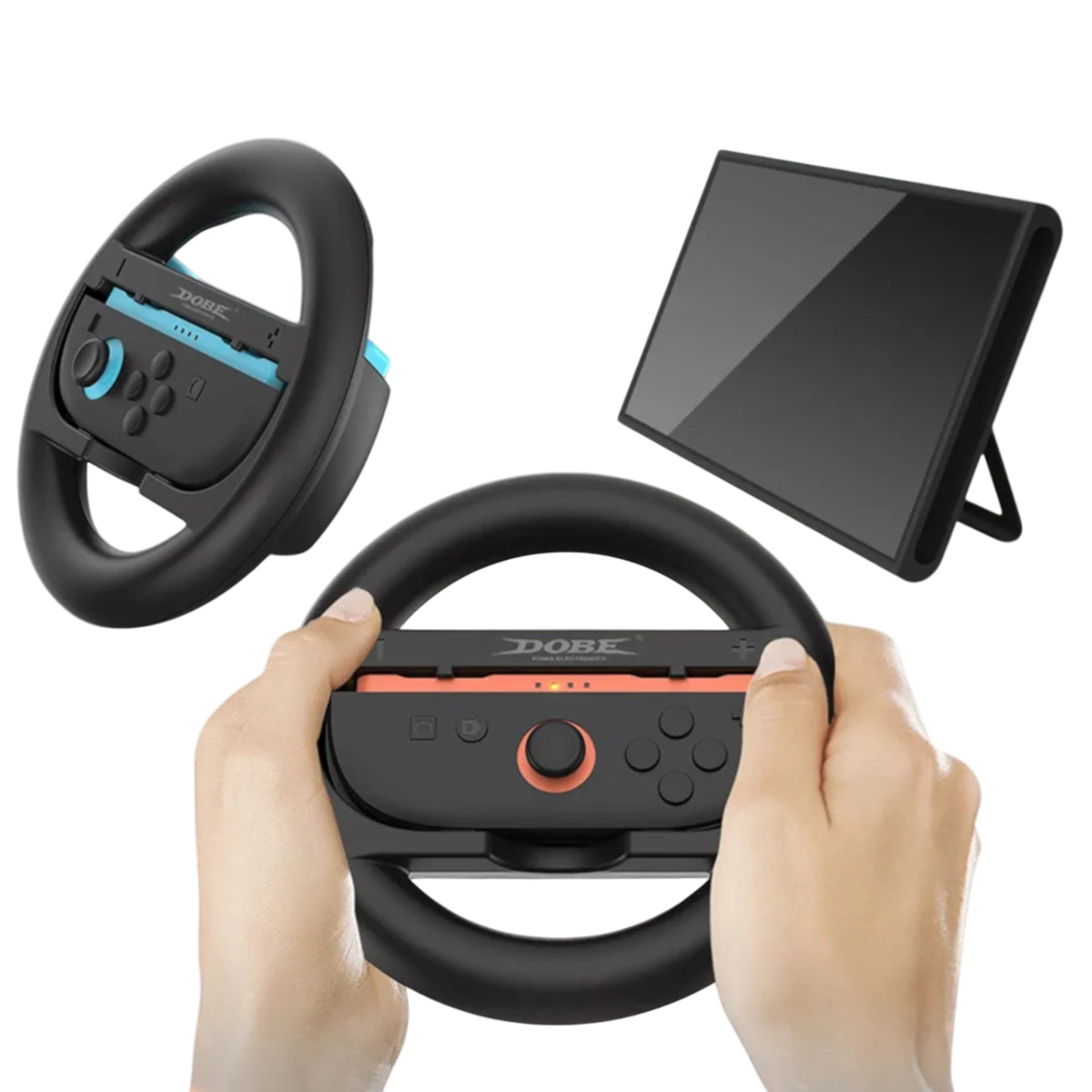 Volantes Porta Joy-cons Fundas Para Controles Nintendo Switch 2 - Negro