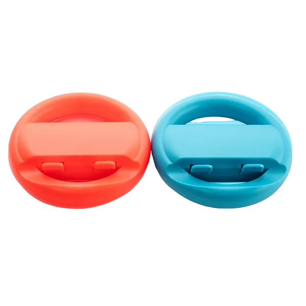 Volantes Porta Joy-cons Fundas Para Controles Nintendo Switch - Azul/Rojo