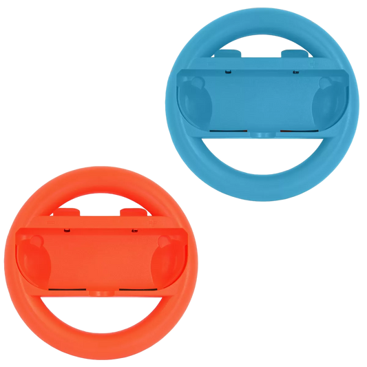Volantes Porta Joy-cons Fundas Para Controles Nintendo Switch - Azul/Rojo