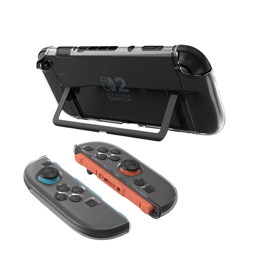 Protector Rígido Transparente Nintendo Switch 2 Crystal Cover Case