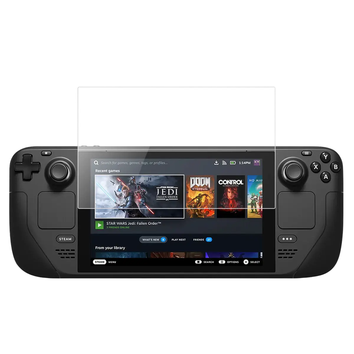 Cristal Templado Protector Pantalla Mica Para Steam Deck