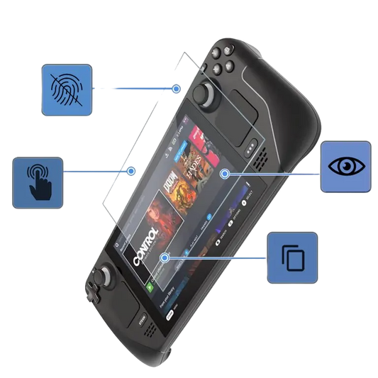 Cristal Templado Protector Pantalla Mica Para Steam Deck