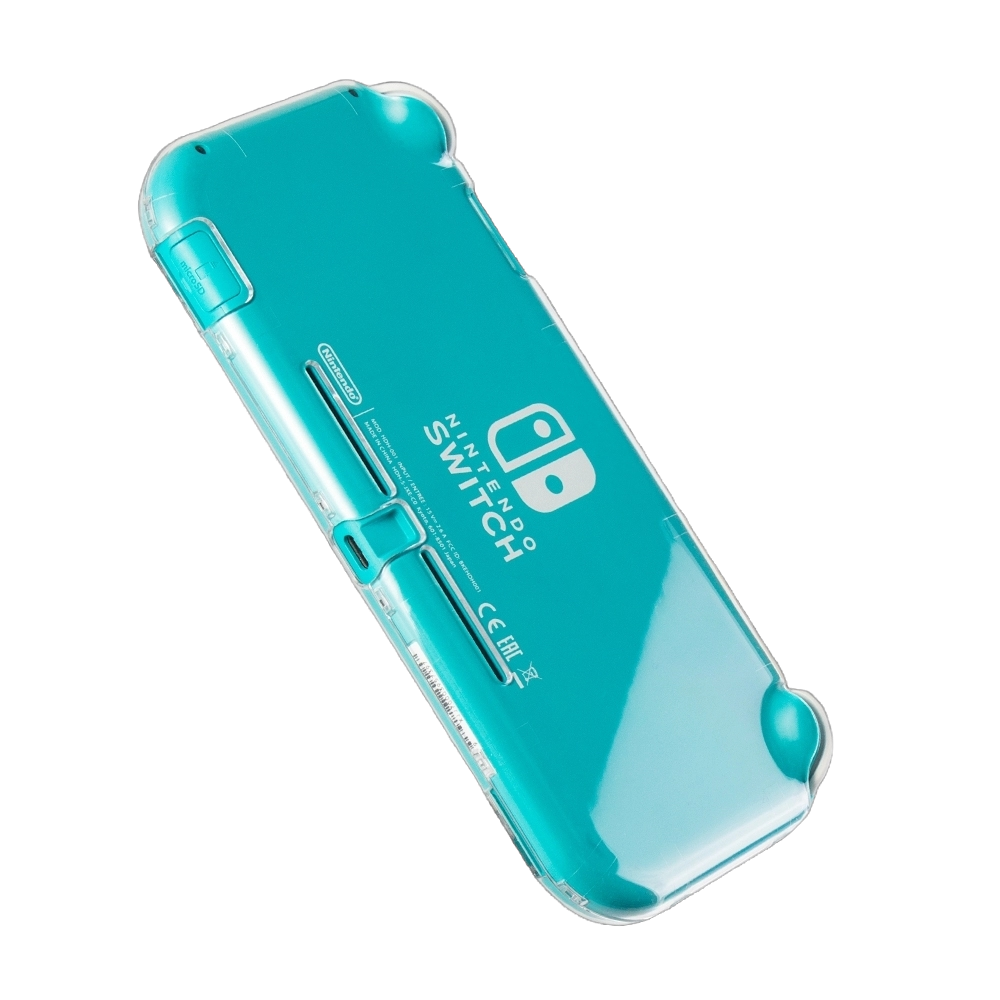 Protector Rígido Transparente Nintendo Switch Lite Crystal Cover Case + Mica Cristal Templado