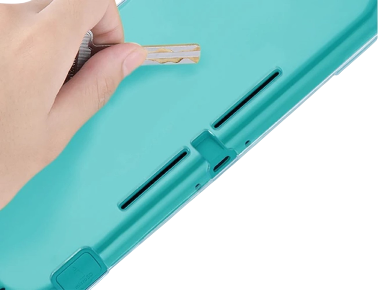 Protector Rígido Transparente Nintendo Switch Lite Crystal Cover Case