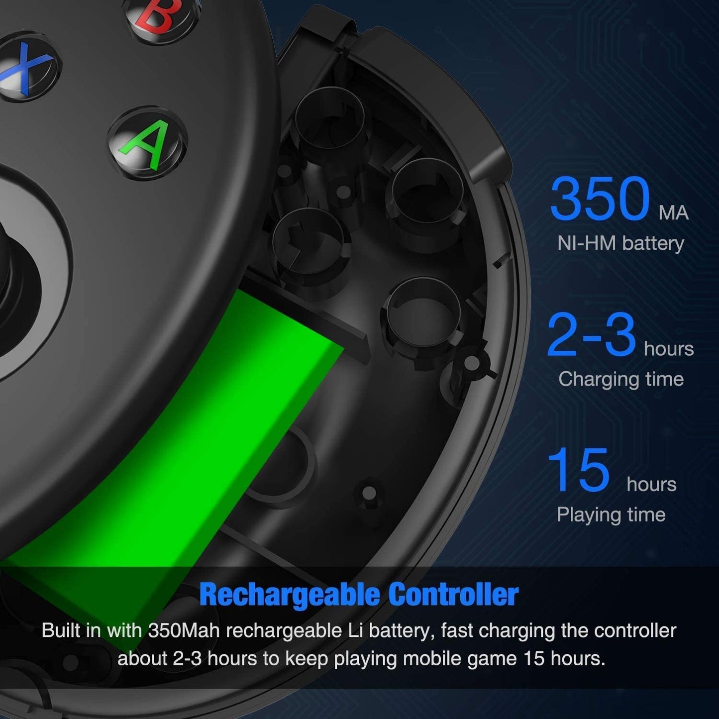 Control Inalámbrico Celular Bluetooth Gamepad Android iOS