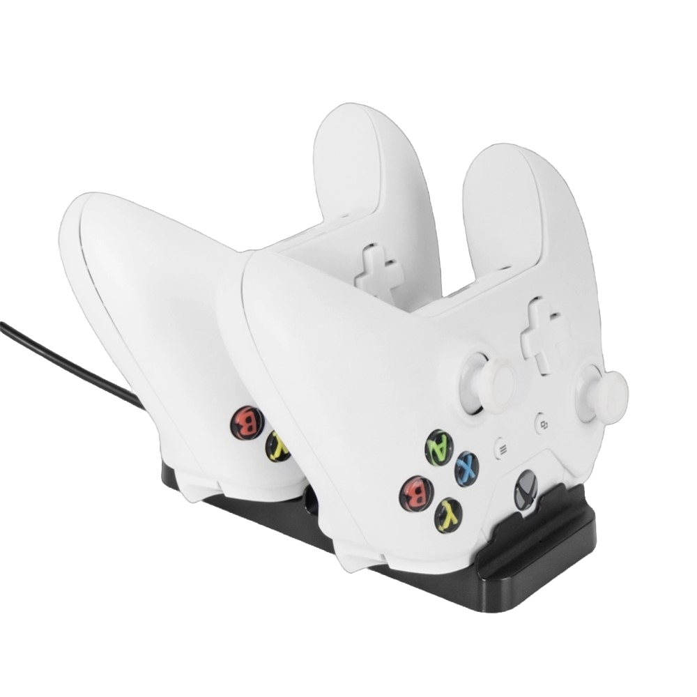 Dock Cargador + 2 Baterías Recargables para Control Xbox Series S/X/One – Negro