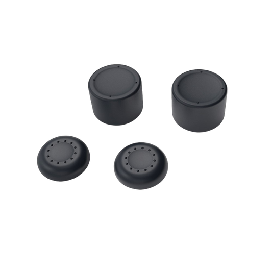 Gomas Protectoras Palancas PS5 DualSense PS4 DualShock Joysticks Cover Capas - Negro