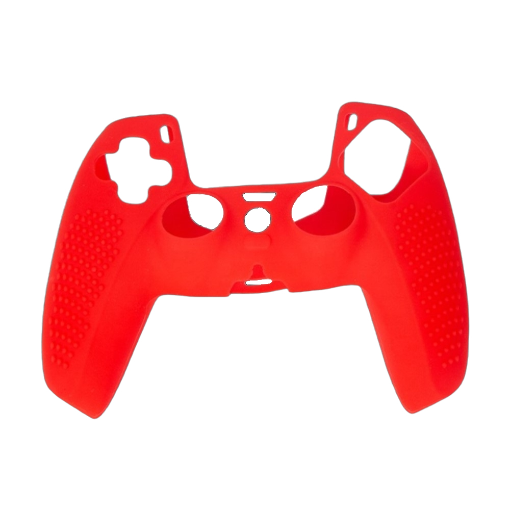 Protector Silicón Control DualSense PS5 Funda Case - Rojo