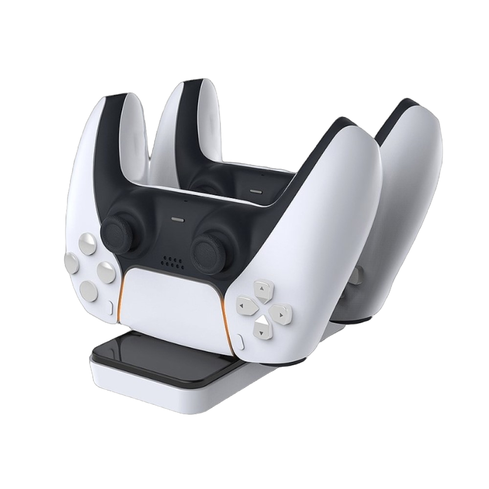 Base Cargadora 2 Controles PS5 DualSense Dock Doble Estación Carga Juega