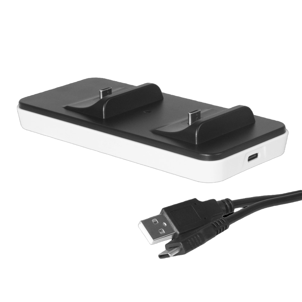 Base Cargadora 2 Controles PS5 DualSense Dock Doble Estación Carga Juega