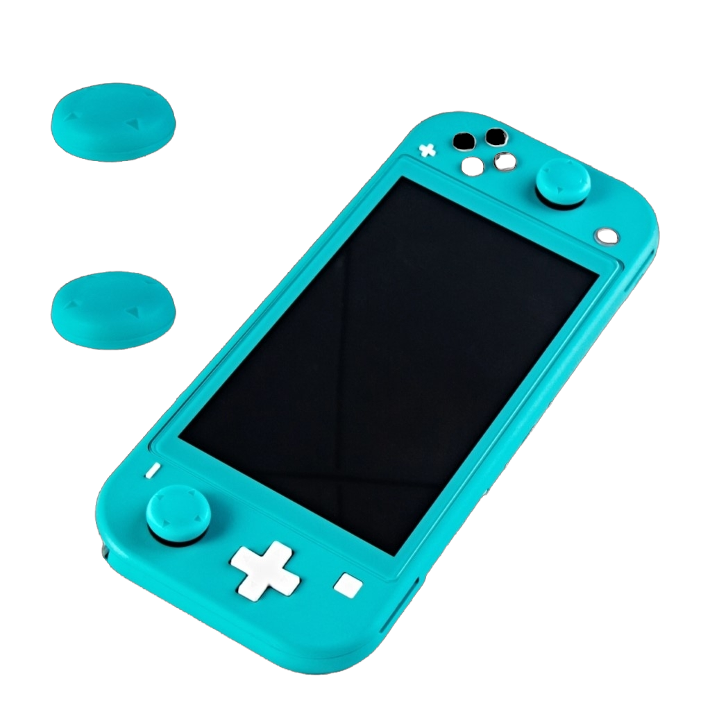Gomas Protectoras Palancas Nintendo Switch Lite Joy-Con Joysticks Cover Caps - Rosa