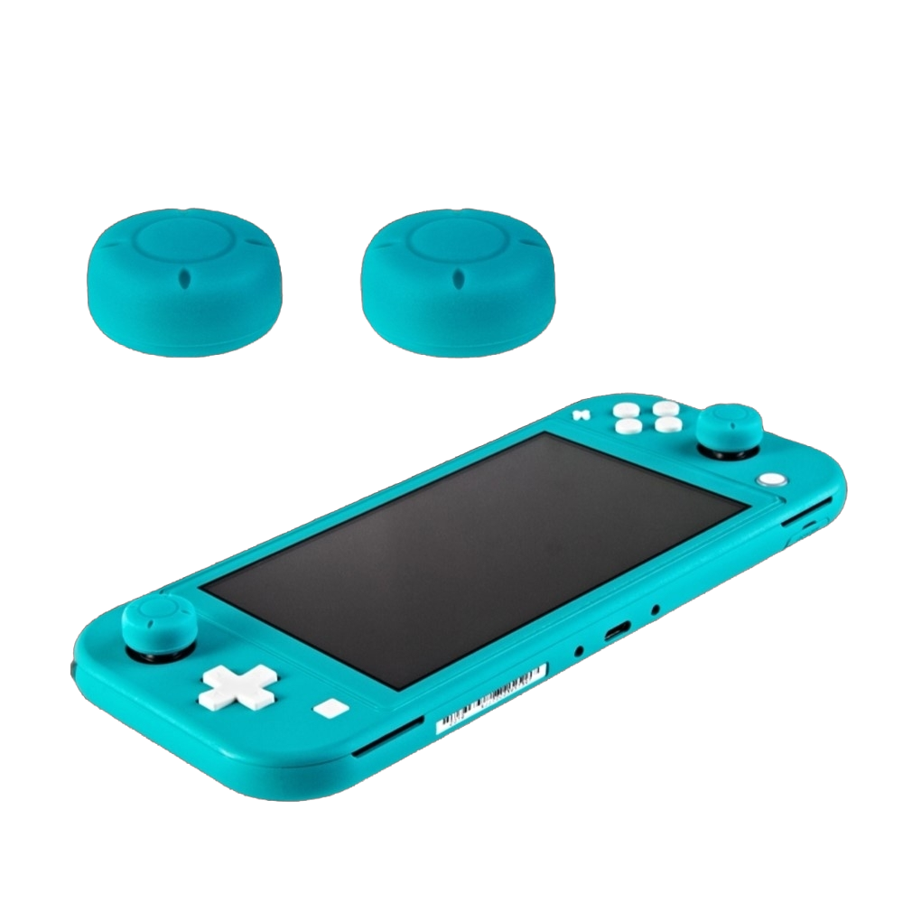 Gomas Protectoras Palancas Nintendo Switch Lite Joy-Con Joysticks Cover Caps - Rosa