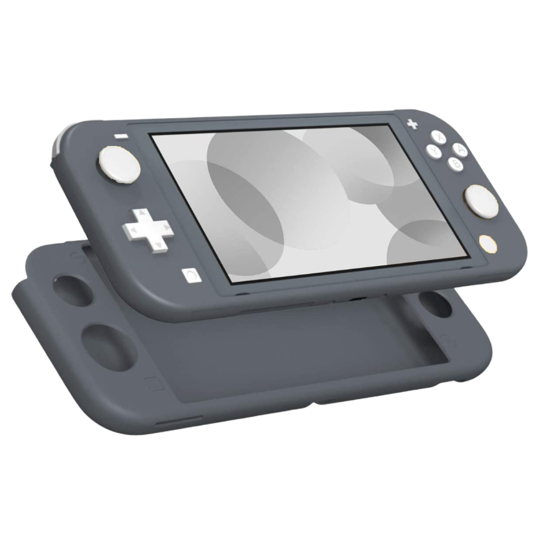 Funda Protectora Silicón Nintendo Switch Lite Cover Case - Gris Oscuro – DA  Gamers Store