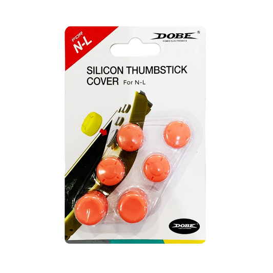 Gomas Protectoras Palancas Nintendo Switch Lite Joy-Con Joysticks Cover Caps - Rosa