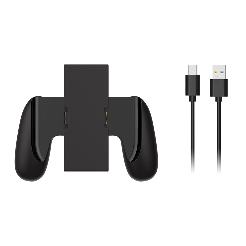 Grip Carga Joy-Con Nintendo Switch 2 + Cable USB C