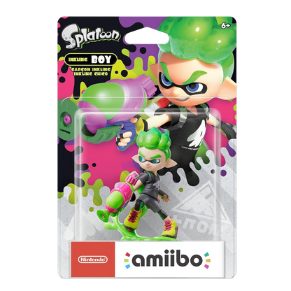 Amiibo Splatoon Series - Inkling Boy Neon Green