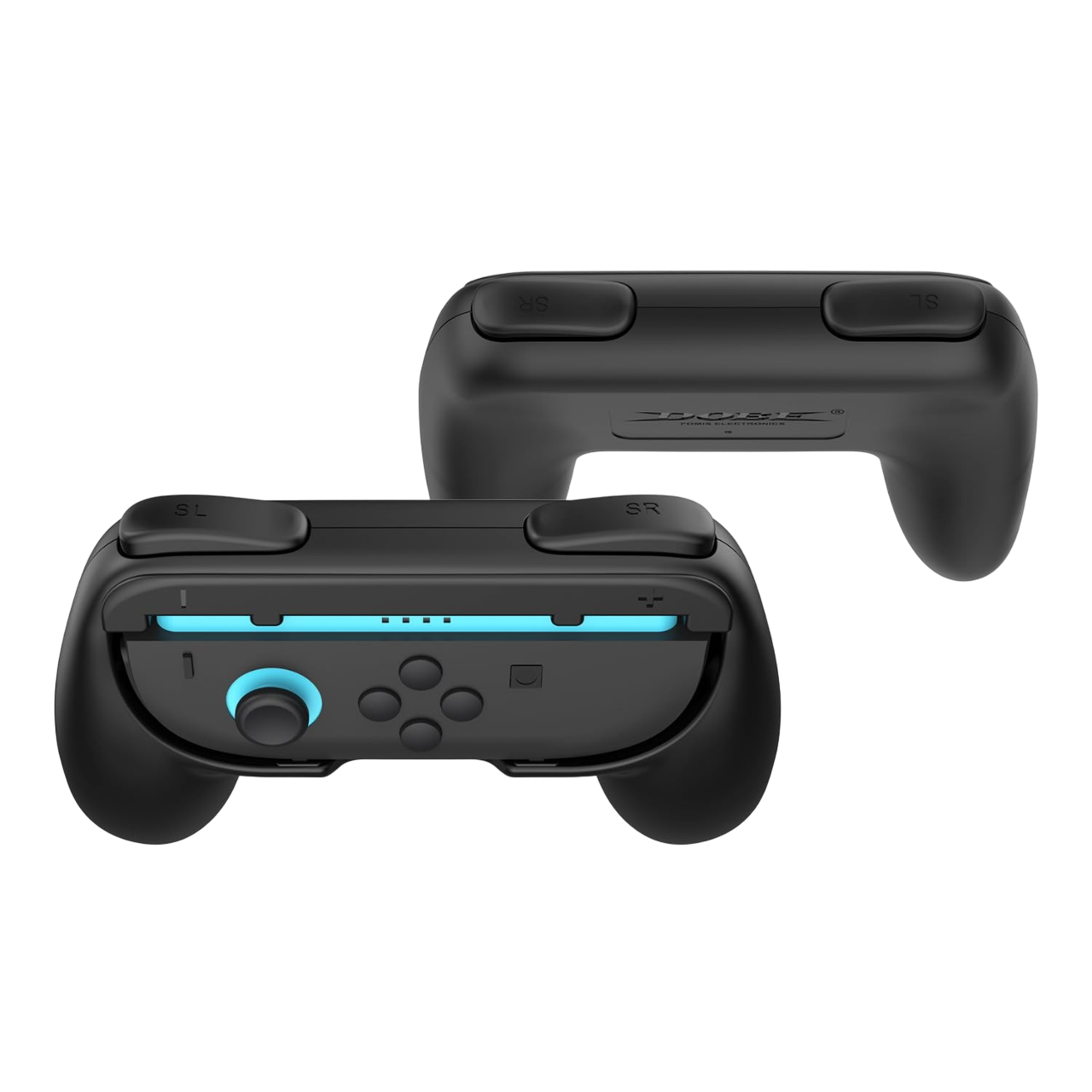 Grips Porta Joy-cons Fundas Para Controles Nintendo Switch 2 - Negro