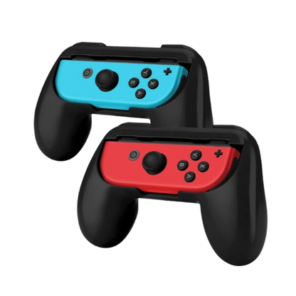 Grips Porta Joy-cons Fundas Para Controles Nintendo Switch - Negro