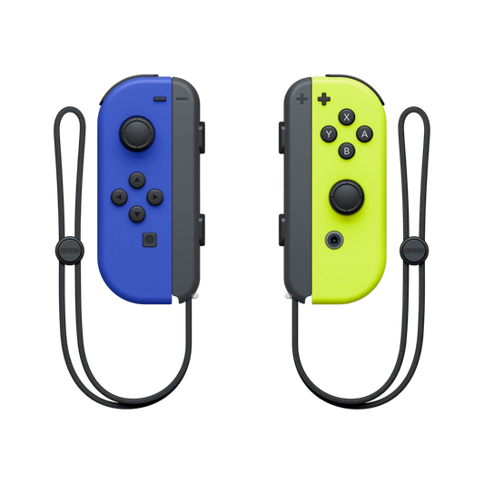 Controles Joy-Con Nintendo Switch Azul Amarillo Neon