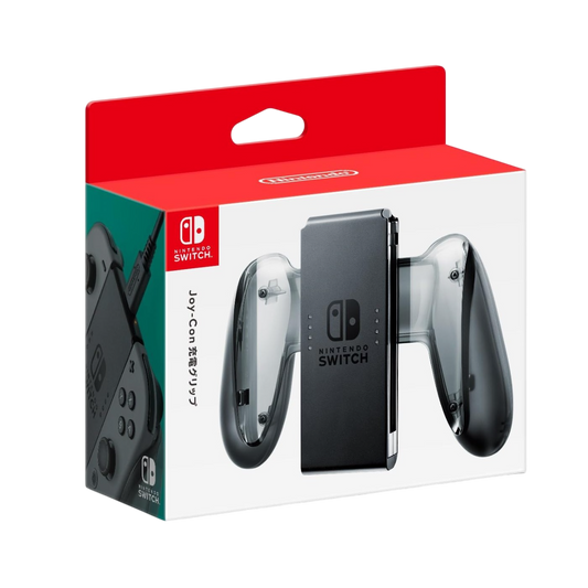 Grip Carga Joy-Con Nintendo Switch + Cable USB C