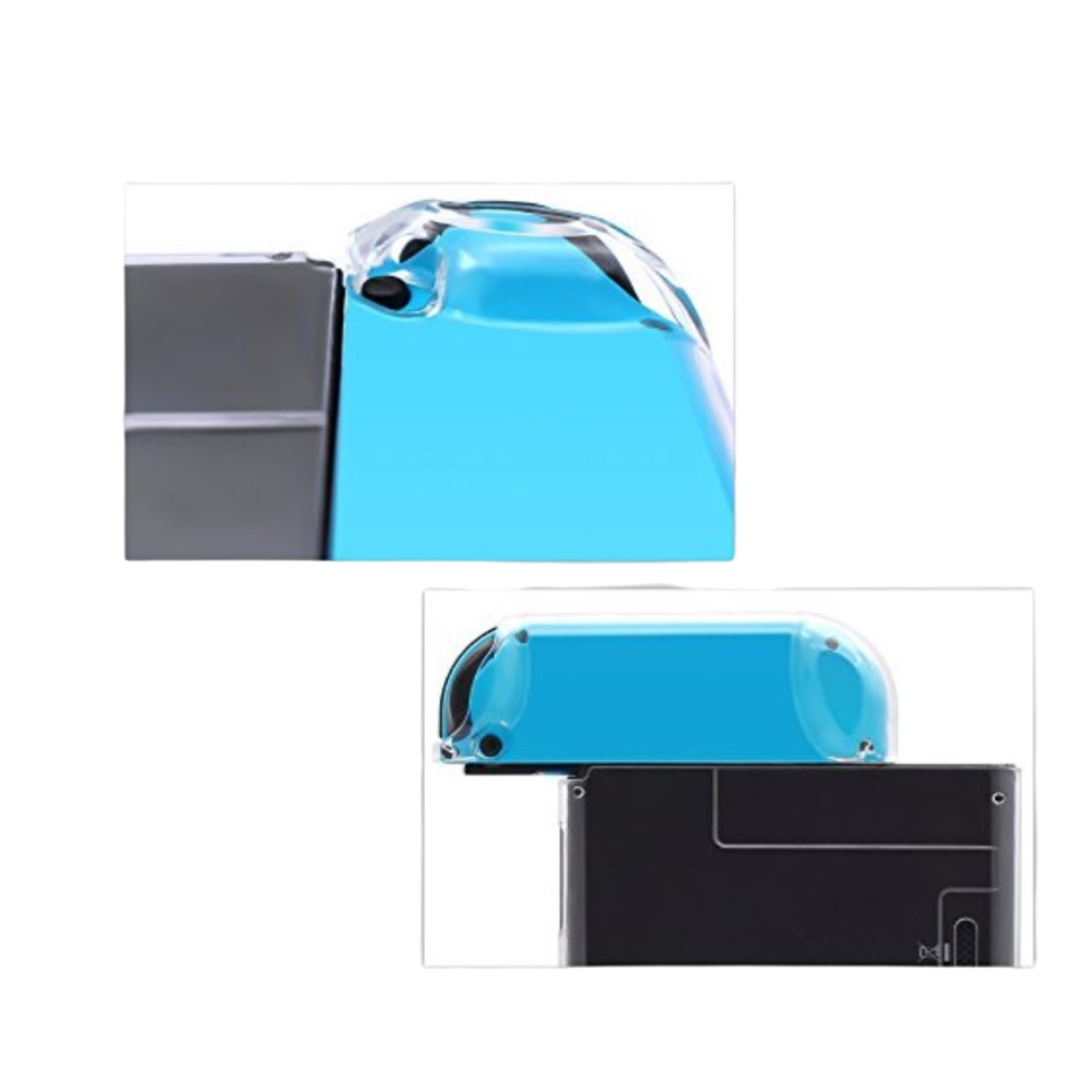 Protector Rígido Transparente Nintendo Switch Crystal Cover Case + Mica Cristal Templado