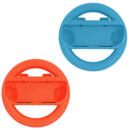 Volantes Porta Joy-cons Fundas Para Controles Nintendo Switch - Azul/Rojo