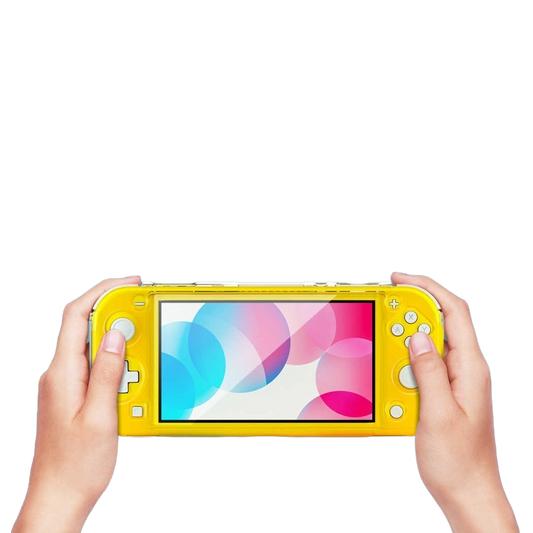 Protector Rígido Transparente Nintendo Switch Lite Crystal Cover Case + Mica Cristal Templado