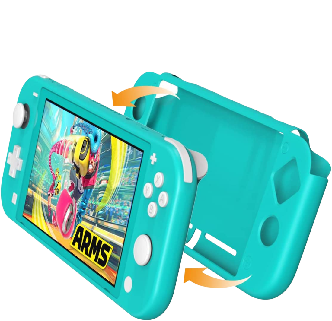 Funda Protectora Silicón Nintendo Switch Lite Cover Case - Turquesa