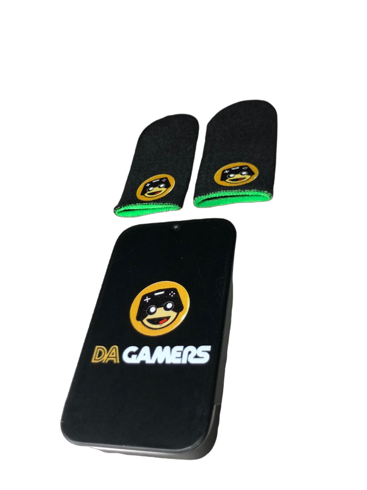 Dedales Gamer Premium Guantes Dedos Antisudor Competitivo Profesional - Verde