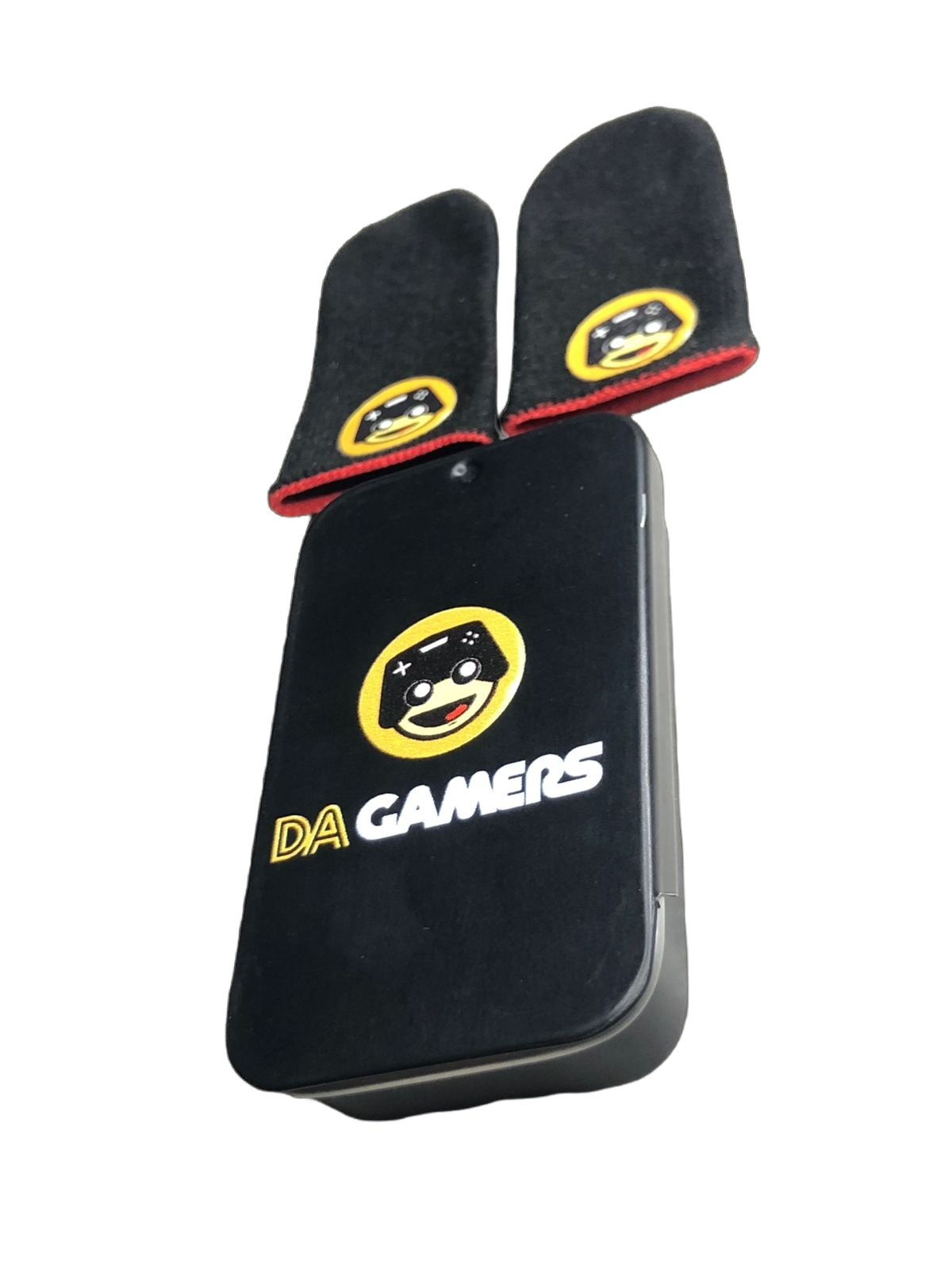 Dedales Gamer Premium Guantes Dedos Antisudor Competitivo Profesional - Rojo