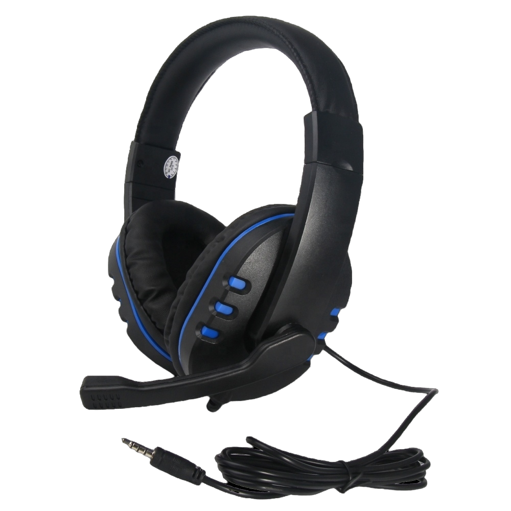 Auriculares gaming con microfono phoenix - ps5 - ps4 - pc - controles en  cable - mute - negro