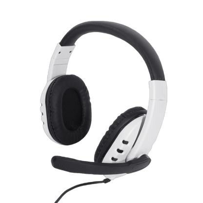 Audífonos Gamer Diadema Micrófono PS5 PS4 Xbox One S X Series Switch PC 3.5 - Blanco