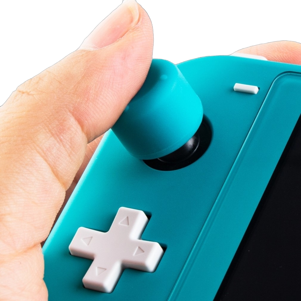 Gomas Protectoras Palancas Nintendo Switch Lite Joy-Con Joysticks Cover Caps - Amarillo