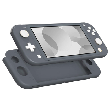 Funda Protectora Silicón Nintendo Switch Lite Cover Case - Gris Oscuro